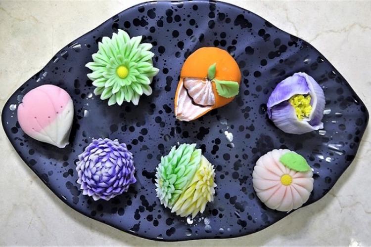 Nghệ thuật ẩm thực Nhật Bản trong chiếc bánh Wagashi